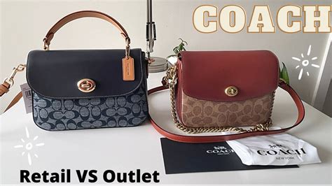 coach outlet vs coach